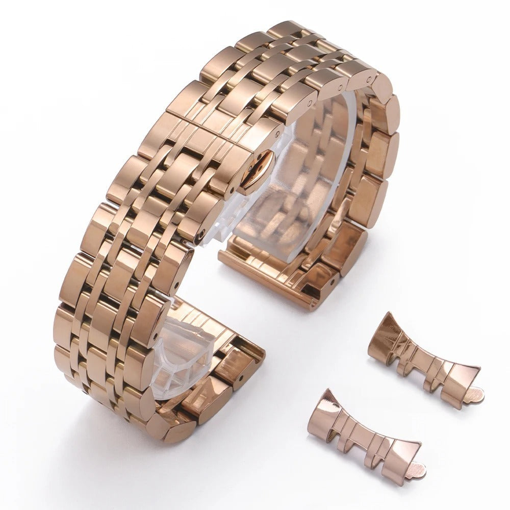 Stainless Steel Strap – 16mm to 22mm | Universal Watch Band Wellstraps