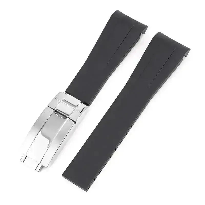 Deployant Rubber Strap – Compatible with 41mm Watches | Wellstraps™ Wellstraps