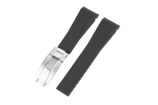 Deployant Rubber Strap – Compatible with 41mm Watches | Wellstraps™ Wellstraps