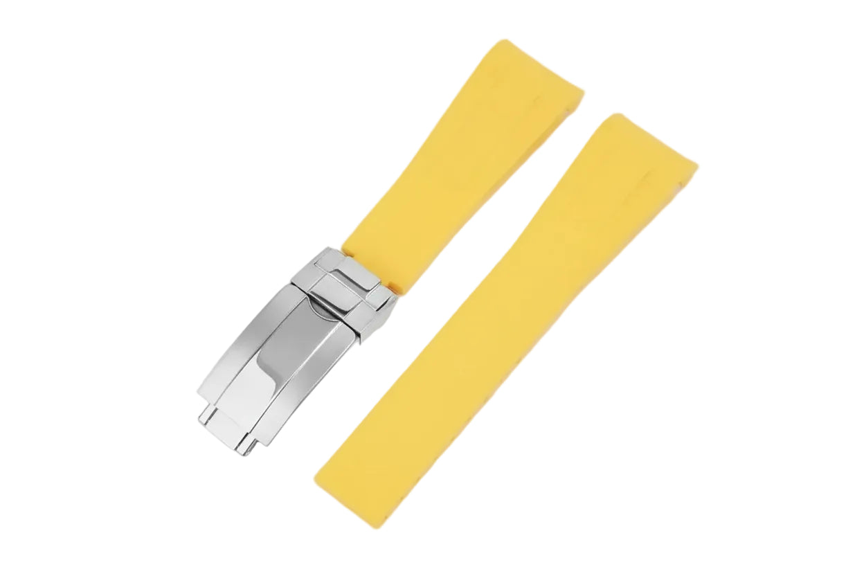 Deployant Rubber Strap – Compatible with 41mm Watches | Wellstraps™ Wellstraps