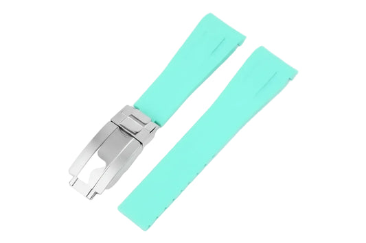 Deployant Rubber Strap – Compatible with 41mm Watches | Wellstraps™ Wellstraps