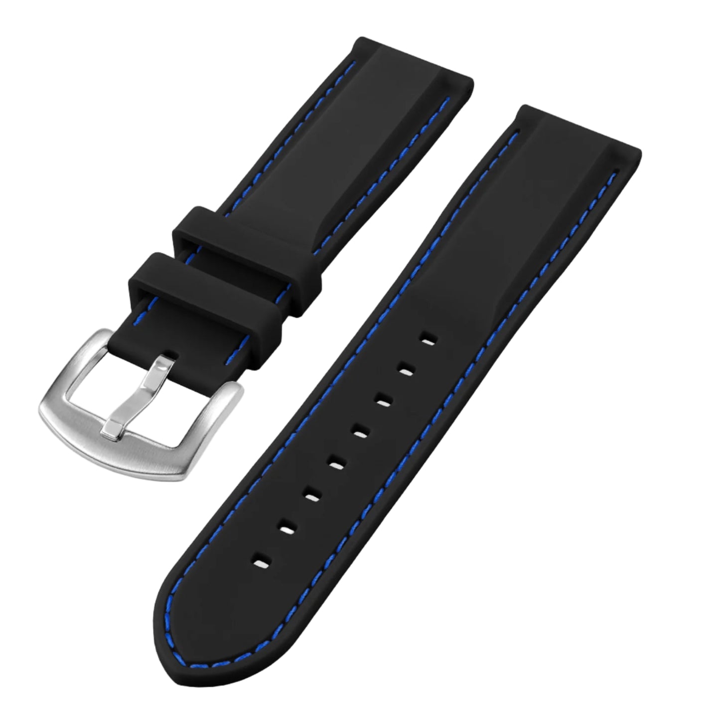 Soft Rubber Watch Strap – 20/22mm | Wellstraps™