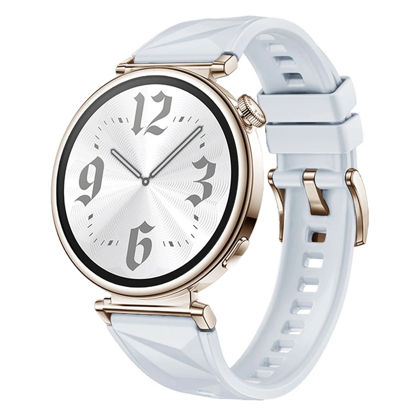 Slim Rubber Strap For Smartwatch – 18mm Replacement Band | Wellstraps™ Wellstraps