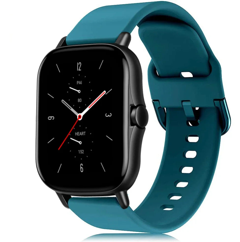 Universal Rubber Strap For Smartwatch – 20/22mm Replacement Band | Wellstraps™ Wellstraps