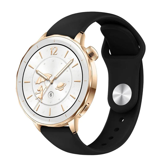 Slim Rubber Strap For Smartwatch – 18mm Universal Replacement | Wellstraps™ Wellstraps