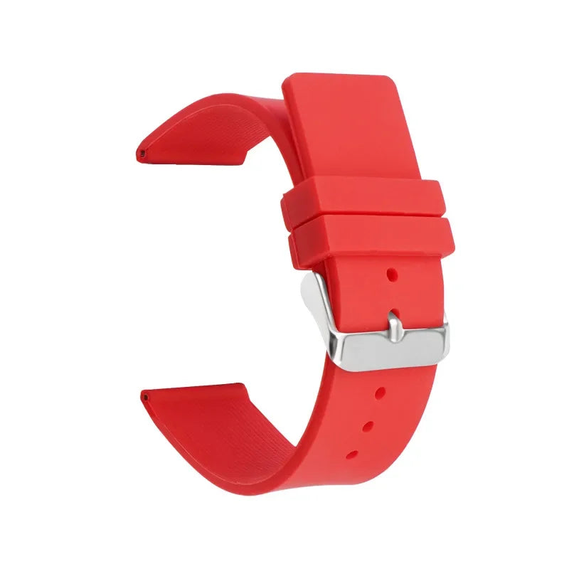 Rubber Strap For Watch – 12–24mm Candy Color | Wellstraps™ Wellstraps