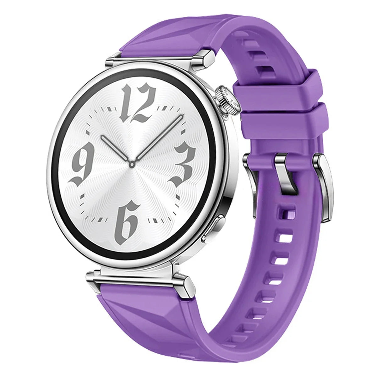 Slim Rubber Strap For Smartwatch – 18mm Replacement Band | Wellstraps™ Wellstraps