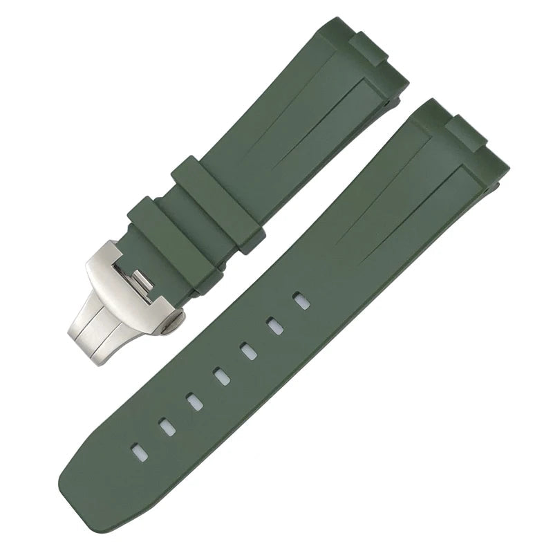 Rubber Strap Curved – Compatible with 44mm Watches | Wellstraps Wellstraps