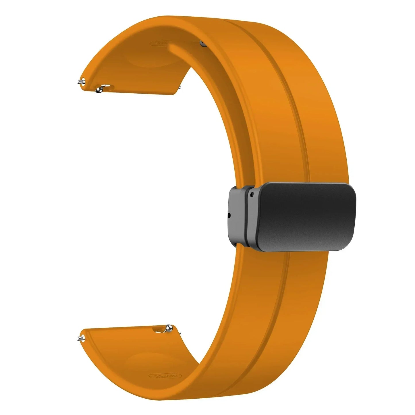 Rubber Watch Strap – Magnetic Buckle – 20 mm | Wellstraps™ Wellstraps