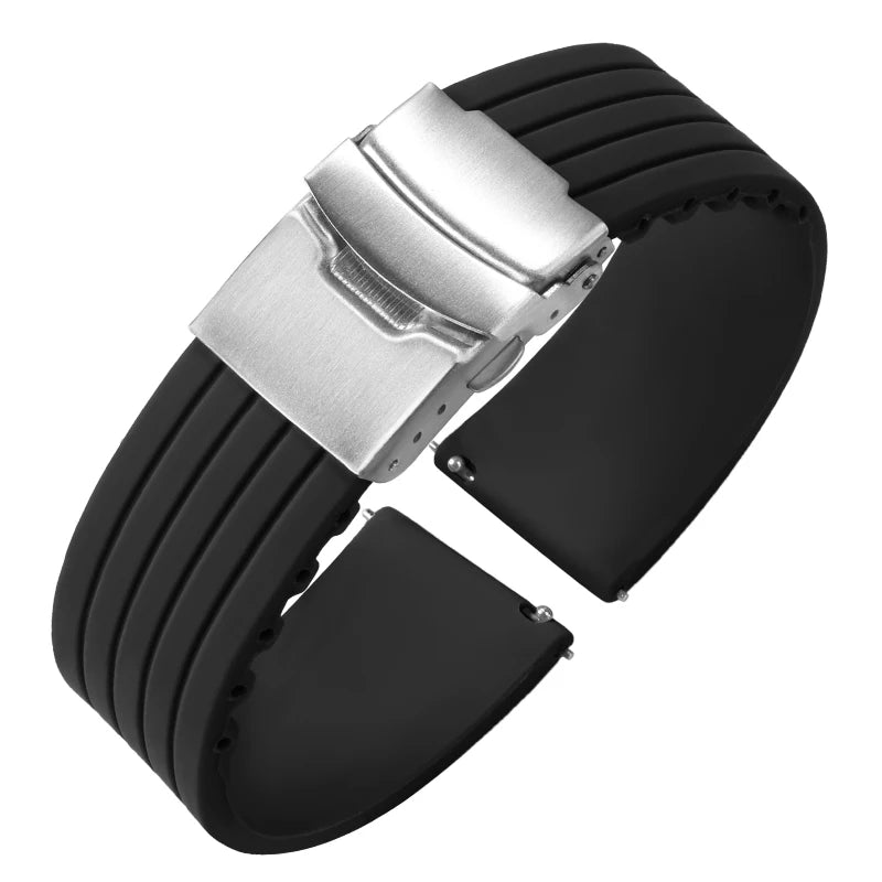 Rubber Strap – Compatible with 18/20/22/24mm Watches | Wellstraps™ Wellstraps