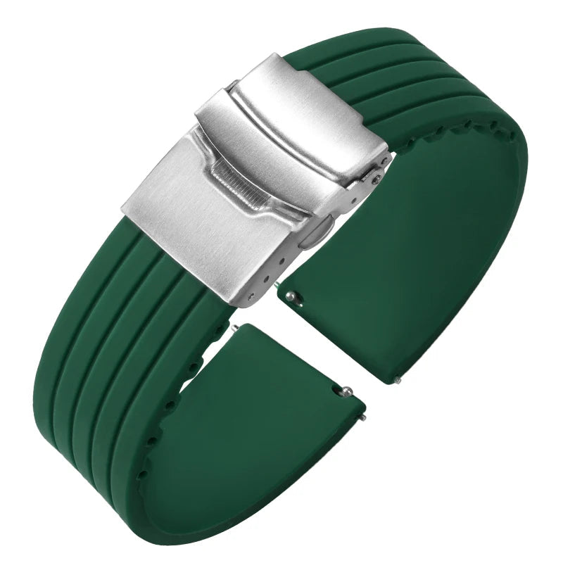 Rubber Strap – Compatible with 18/20/22/24mm Watches | Wellstraps™ Wellstraps