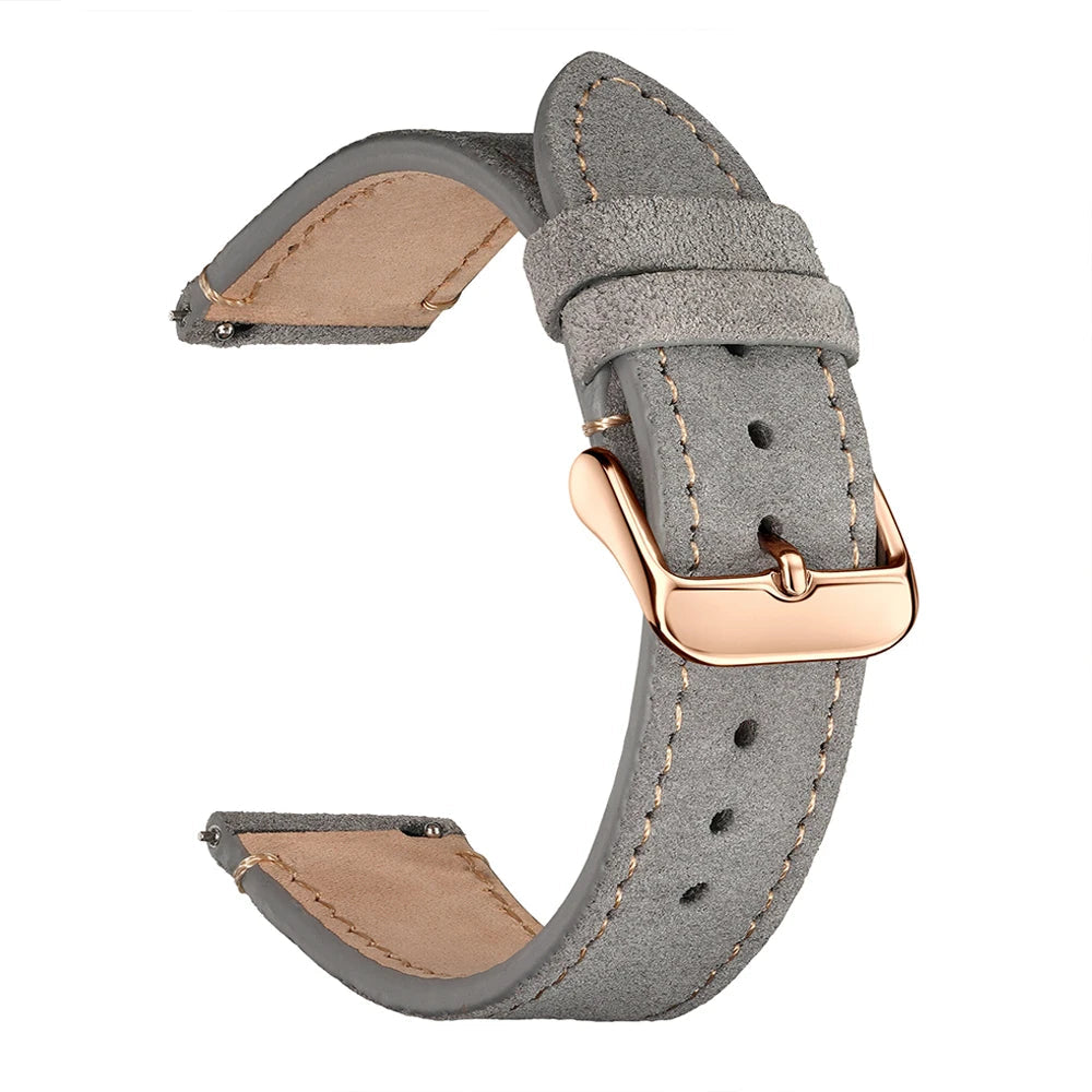 Suede Leather Watch Strap – 18/20/22mm Wellstraps™