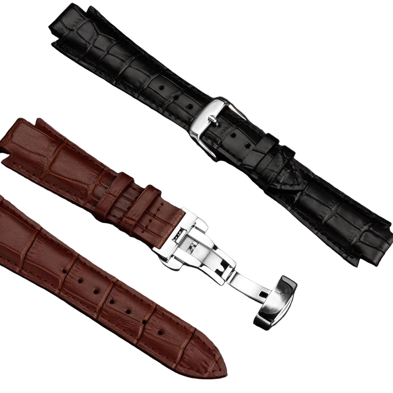 Leather Strap For Watch – 24x14mm Convex End | Wellstraps™ Wellstraps™