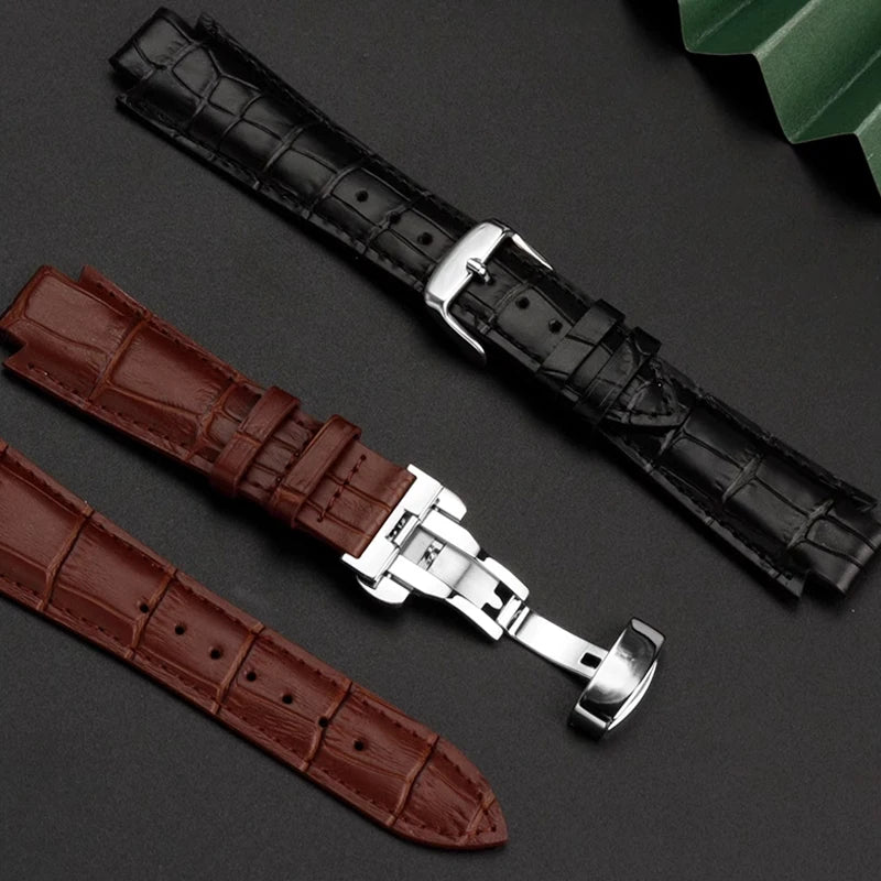 Leather Strap For Watch – 24x14mm Convex End | Wellstraps™ Wellstraps™