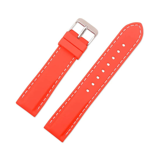 Silicone Rubber Strap – Compatible with 16–24mm Watches | Wellstraps™ Wellstraps