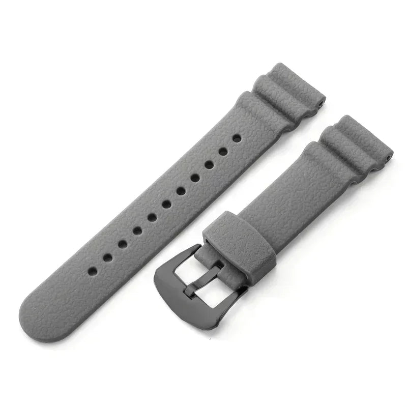 Diver Rubber Watch Strap – 22mm | Wellstraps™