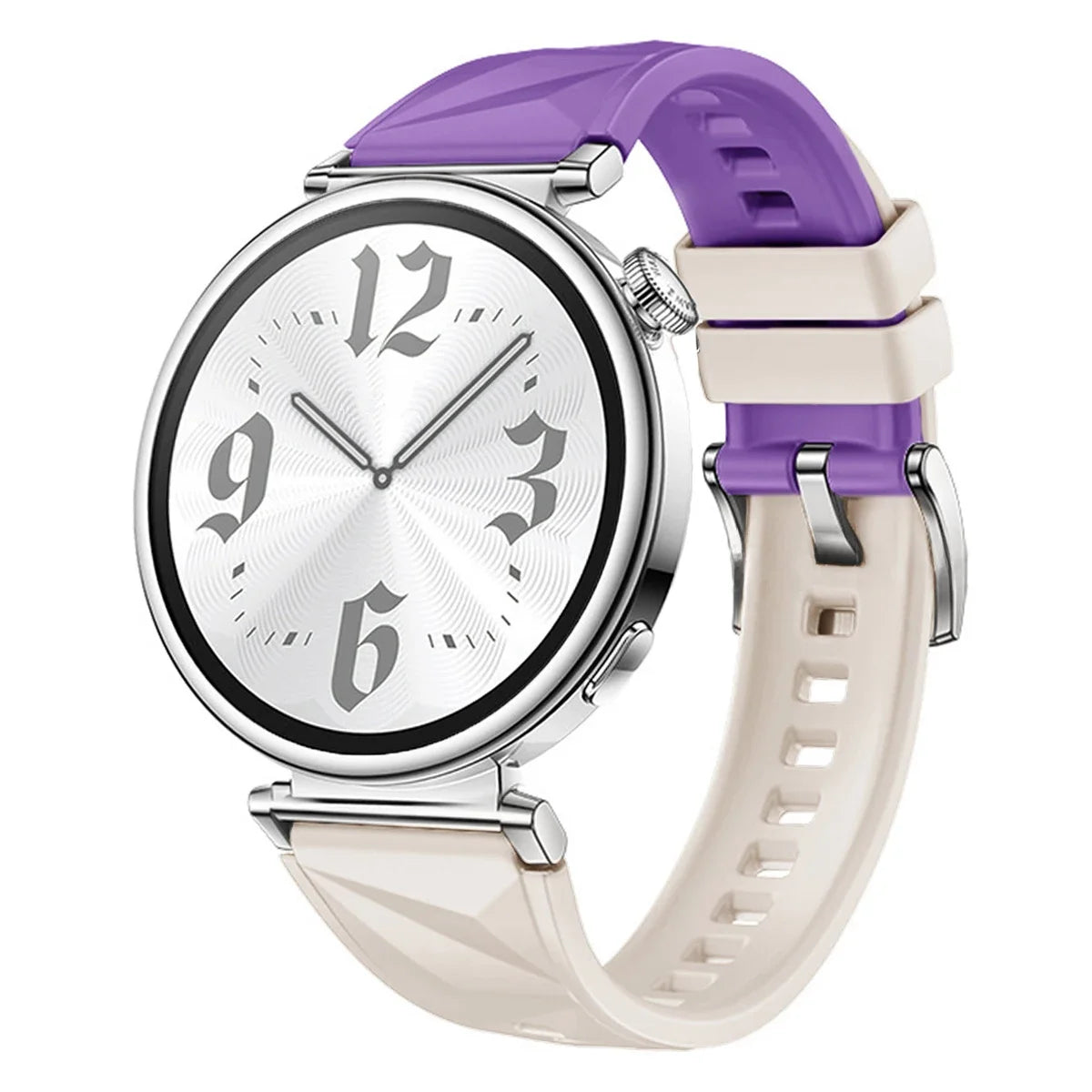 Slim Rubber Strap For Smartwatch – 18mm Replacement Band | Wellstraps™ Wellstraps