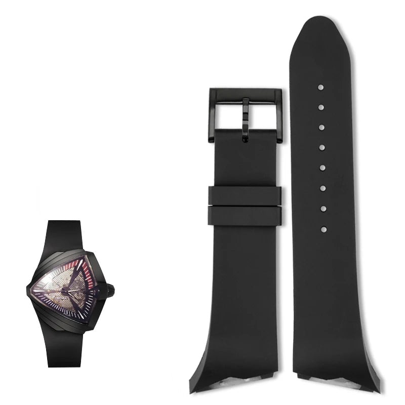 Rubber Watch Strap – 25mm | Wellstraps™
