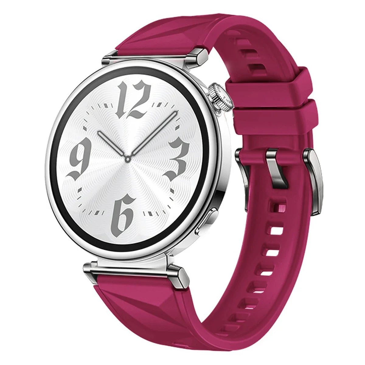 Slim Rubber Strap For Smartwatch – 18mm Replacement Band | Wellstraps™ Wellstraps