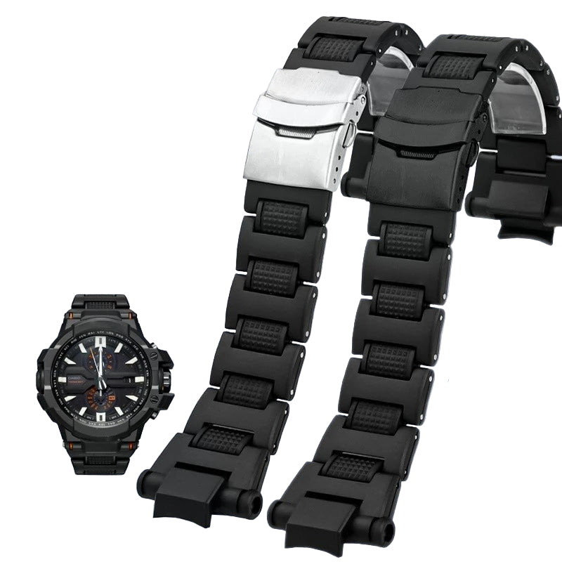 Plastic & Steel Sport Watch Strap – 22 mm | Wellstraps™ Wellstraps