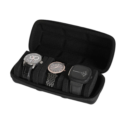 Portable Watch Storage Case – Waterproof EVA Travel Box | Wellstraps™ Wellstraps case