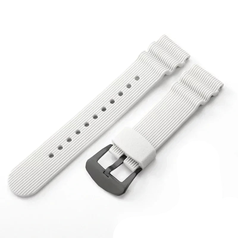 Diver Rubber Watch Strap – 22mm | Wellstraps™