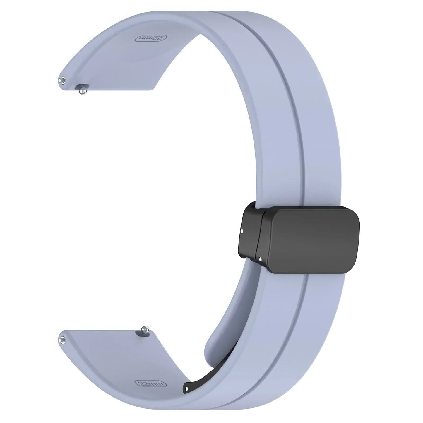 Rubber Watch Strap – Magnetic Buckle – 20 mm | Wellstraps™ Wellstraps