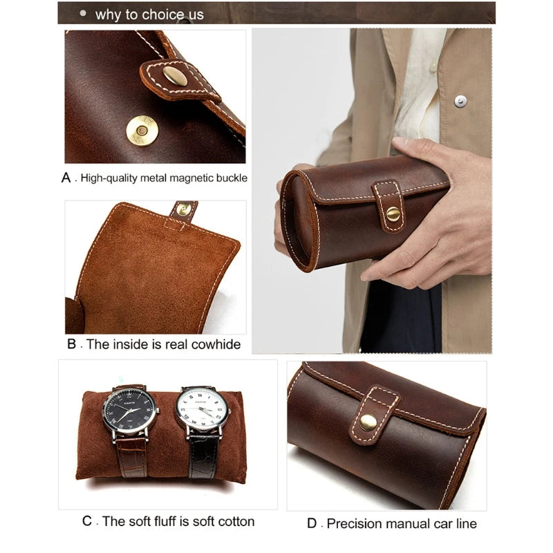 Travel Watch Roll – 3 Slots | Wellstraps™ Wellstraps Roll