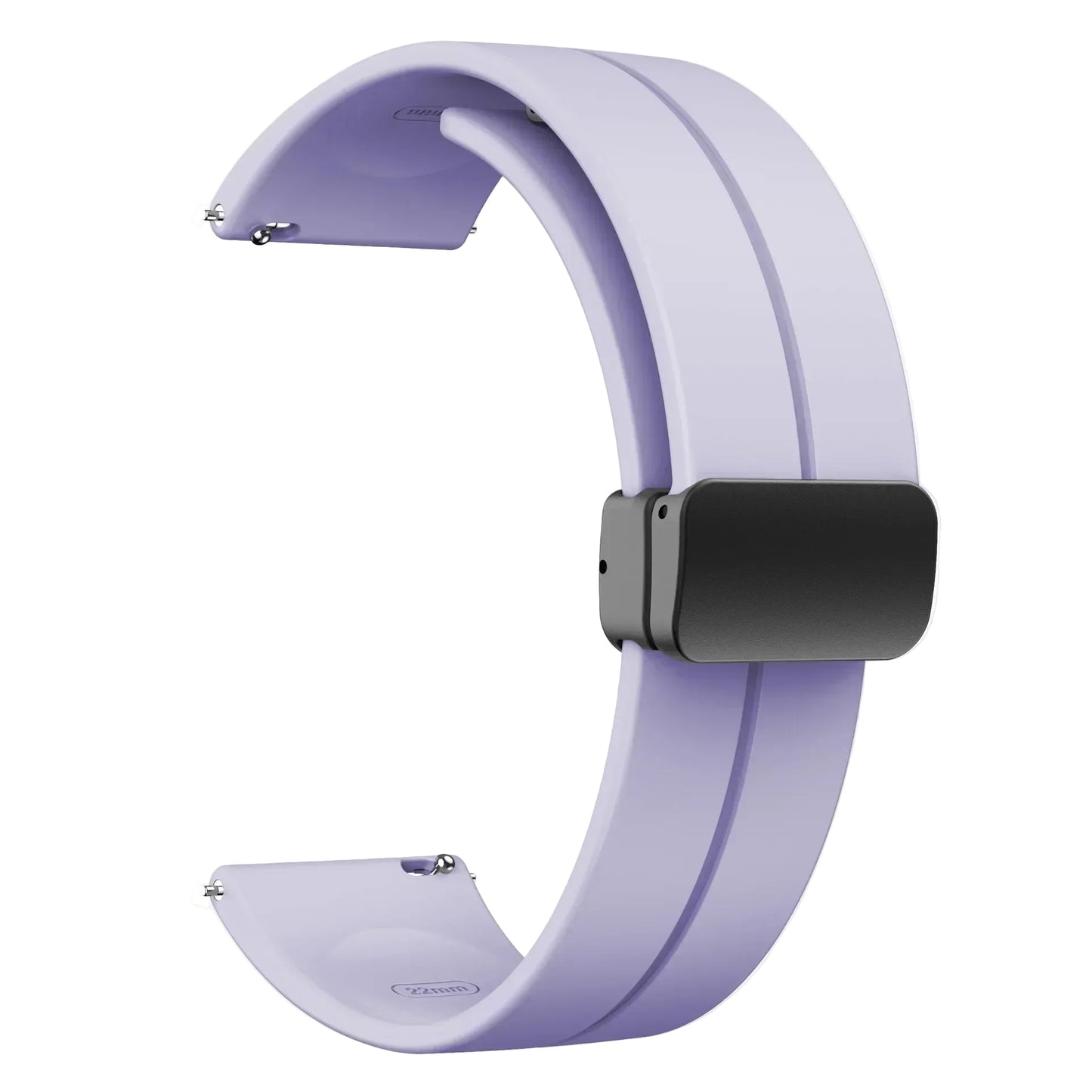 Rubber Watch Strap – Magnetic Buckle – 20 mm | Wellstraps™ Wellstraps