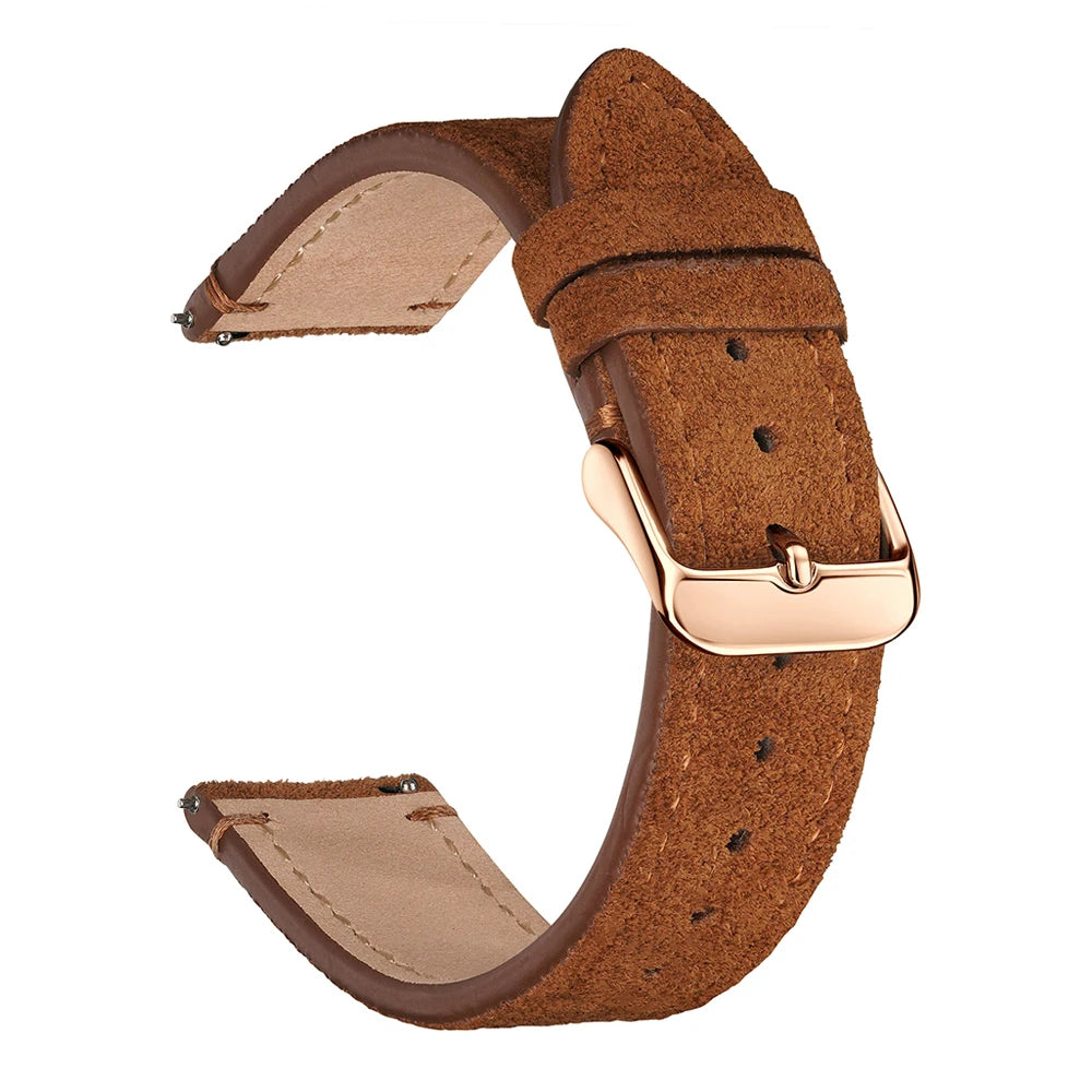 Suede Leather Watch Strap – 18/20/22mm Wellstraps™