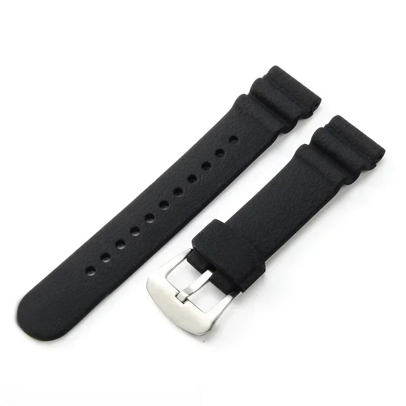 Diver Rubber Watch Strap – 22mm | Wellstraps™