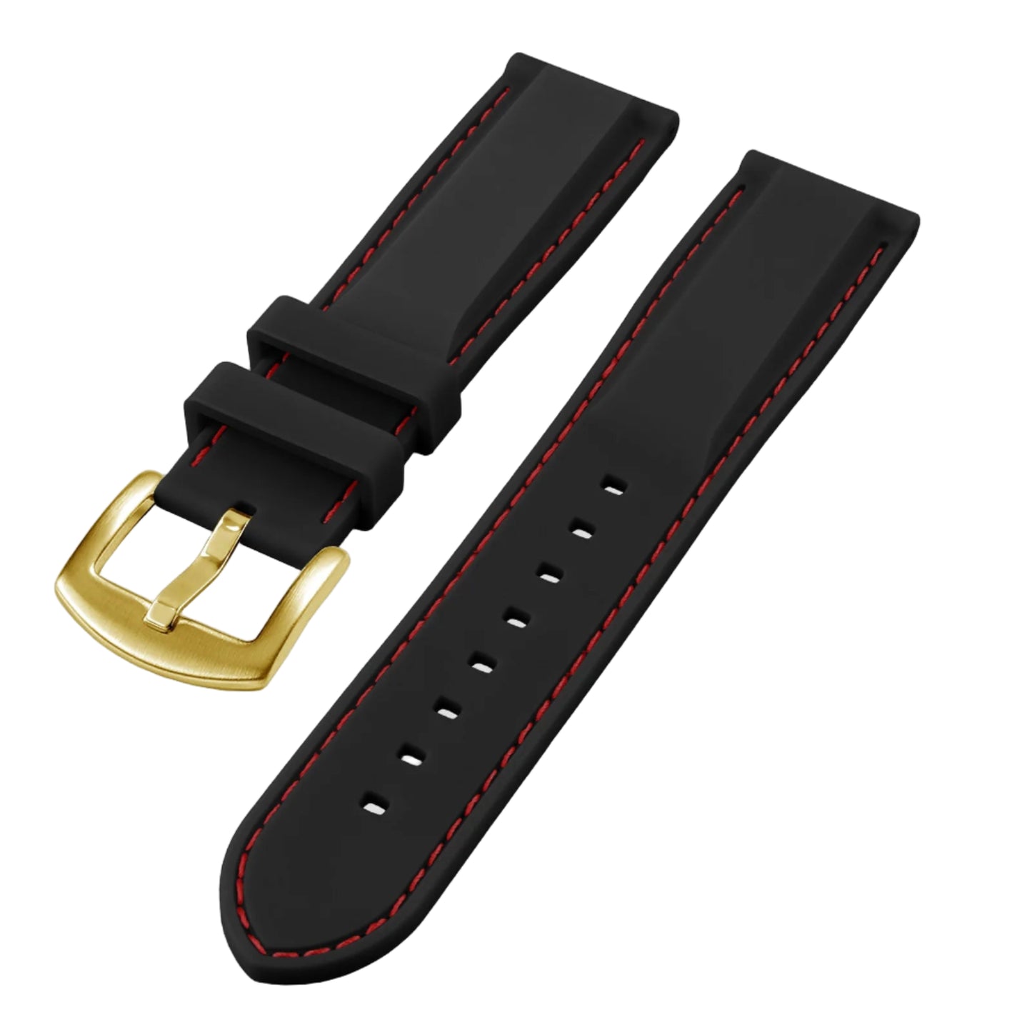 Soft Rubber Watch Strap – 20/22mm | Wellstraps™