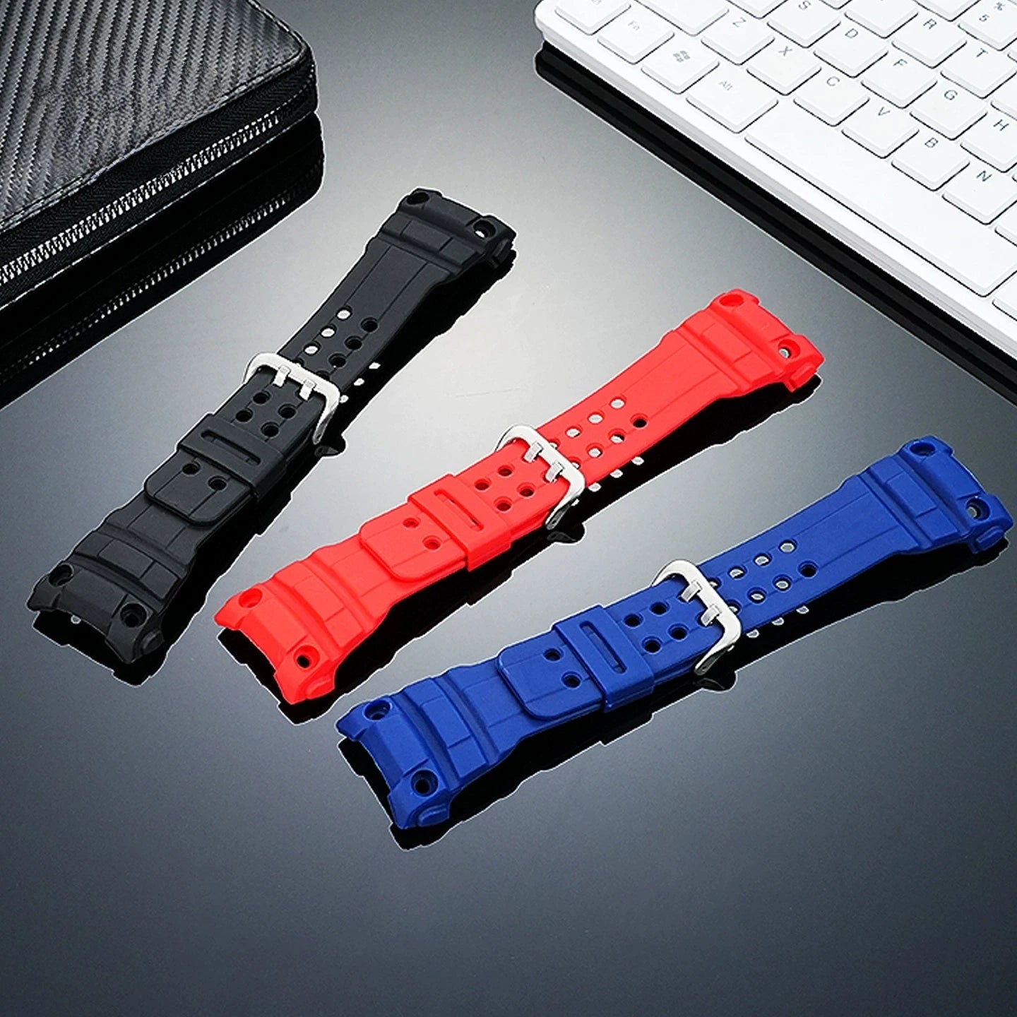 Rubber Strap For Sport Watch – Waterproof Replacement Band | Wellstraps™ Wellstraps