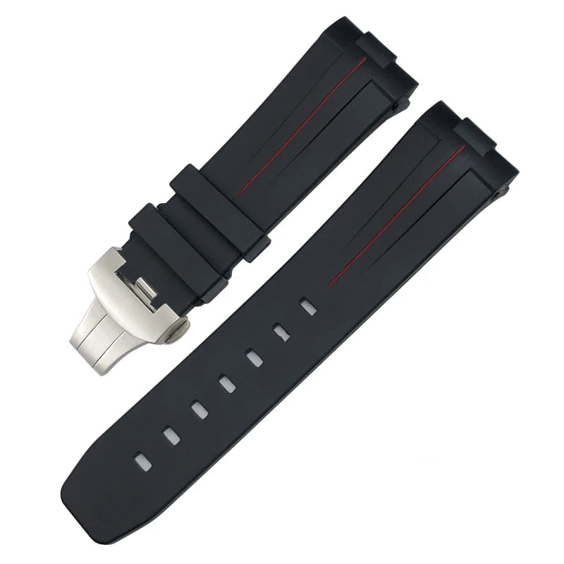 Rubber Strap Curved – Compatible with 44mm Watches | Wellstraps Wellstraps