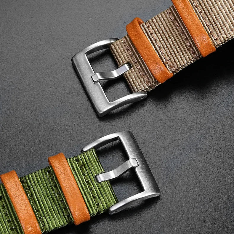 Nylon Canvas Watch Strap – 22mm | Wellstraps™ Wellstraps™