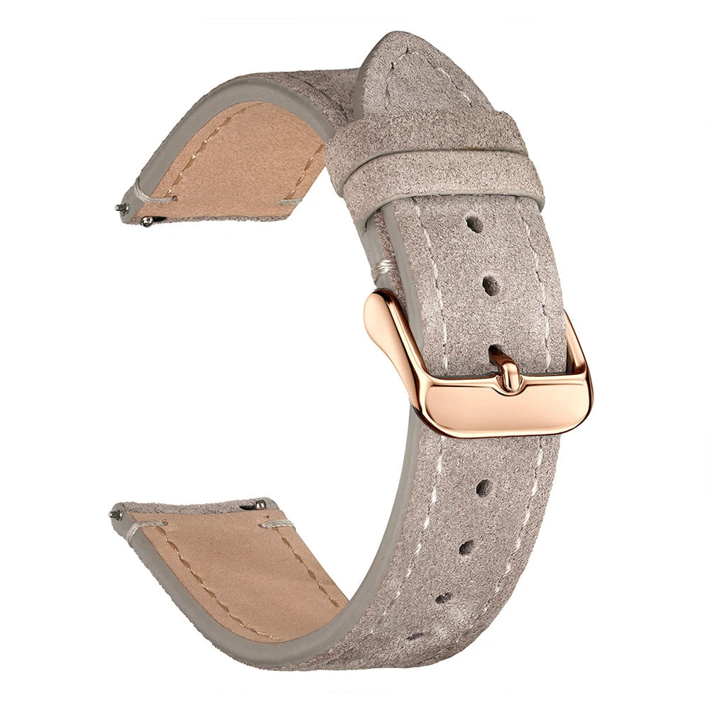Suede Leather Watch Strap – 18/20/22mm Wellstraps™