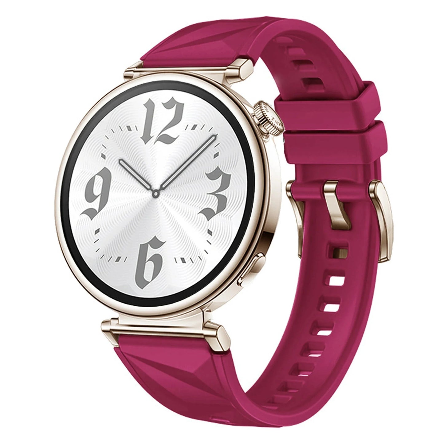 Slim Rubber Strap For Smartwatch – 18mm Replacement Band | Wellstraps™ Wellstraps