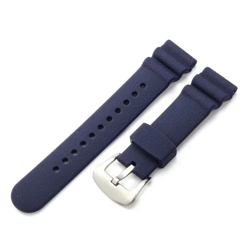 Diver Rubber Watch Strap – 22mm | Wellstraps™