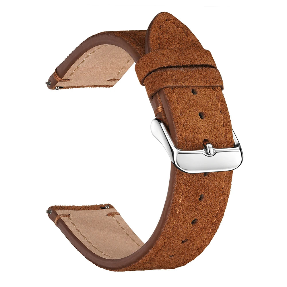 Suede Leather Watch Strap – 18/20/22mm Wellstraps™