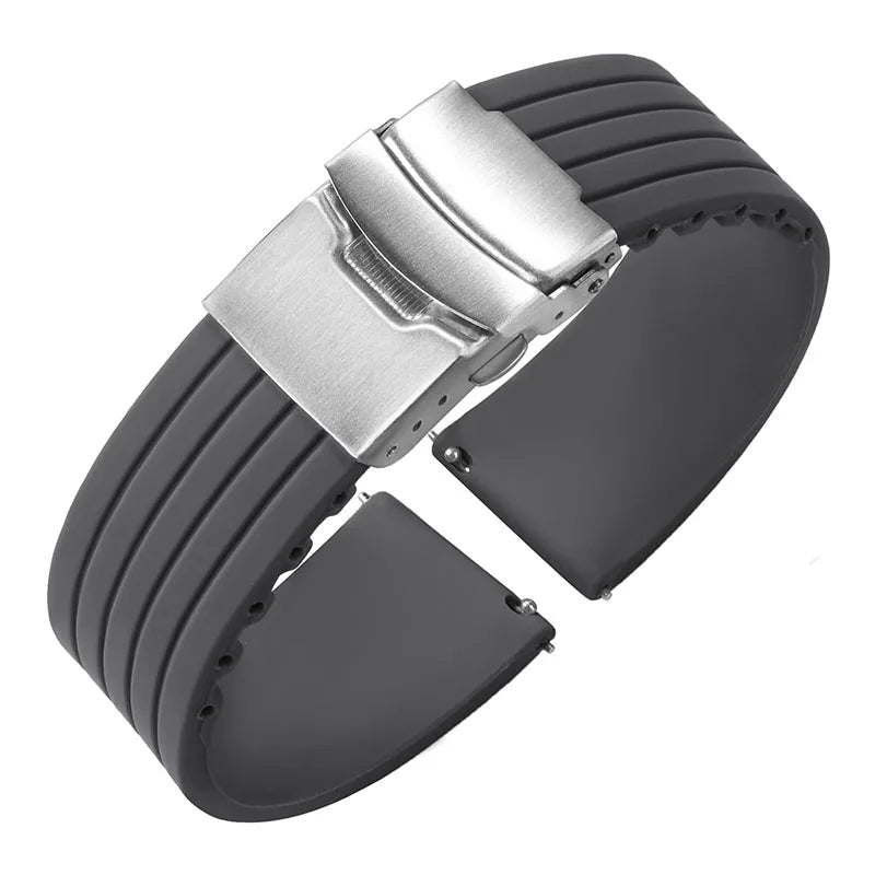 Rubber Strap – Compatible with 18/20/22/24mm Watches | Wellstraps™ Wellstraps