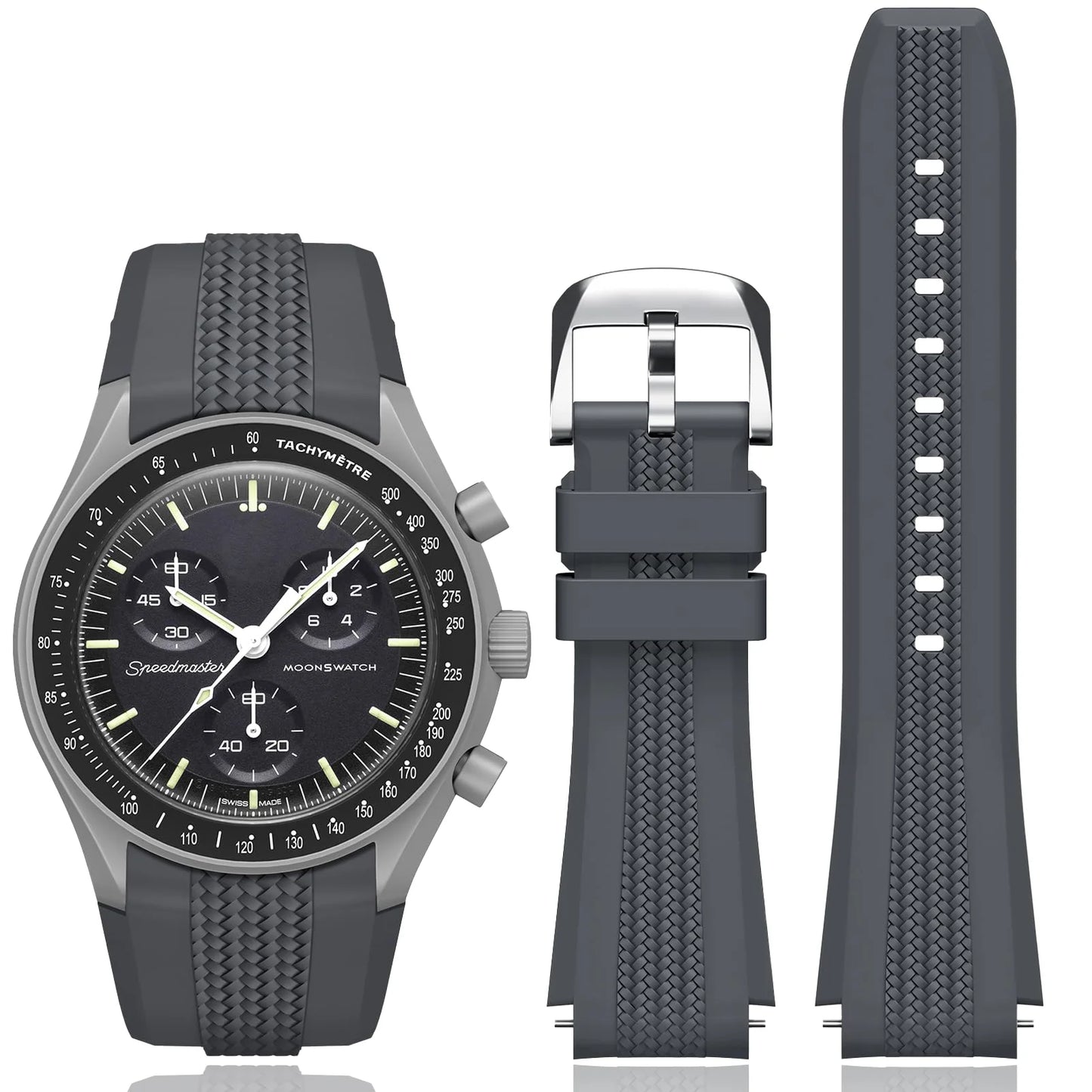 Rubber Strap – Compatible with 20mm Watches | Wellstraps™ Wellstraps™