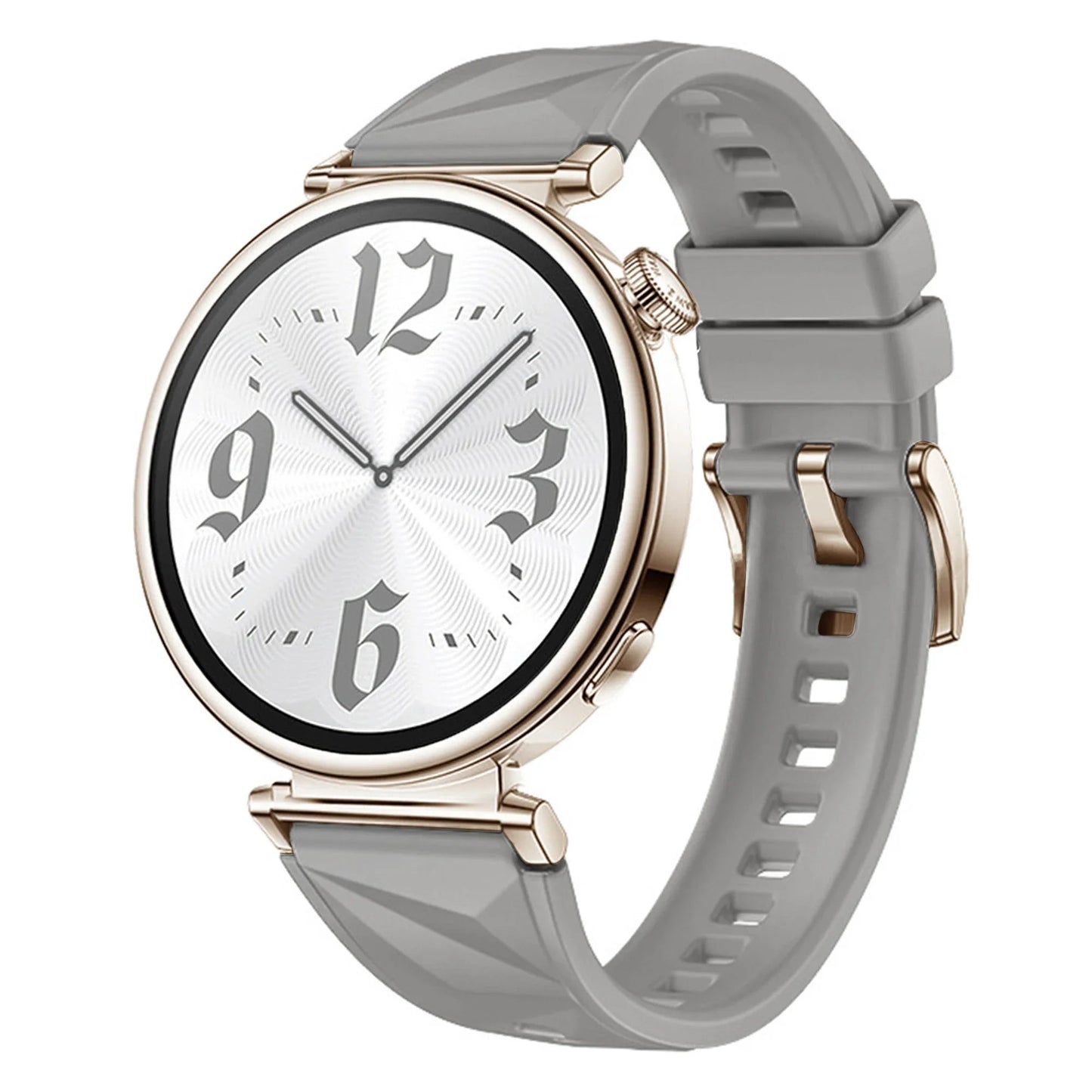 Slim Rubber Strap For Smartwatch – 18mm Replacement Band | Wellstraps™ Wellstraps