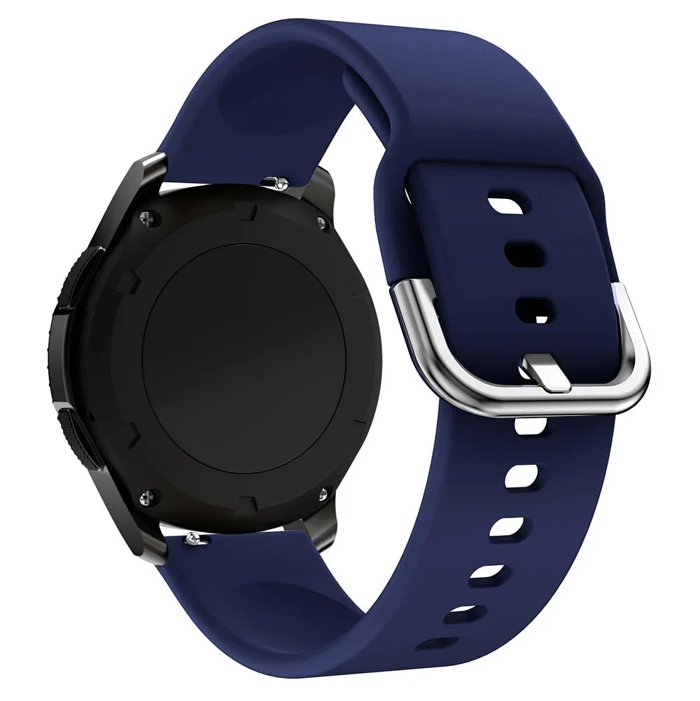 Universal Rubber Strap For Smartwatch – 20/22mm Replacement Band | Wellstraps™ Wellstraps