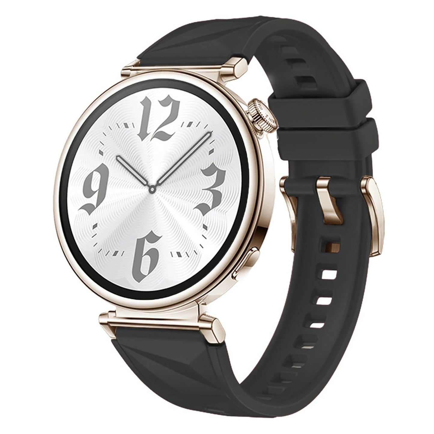 Slim Rubber Strap For Smartwatch – 18mm Replacement Band | Wellstraps™ Wellstraps