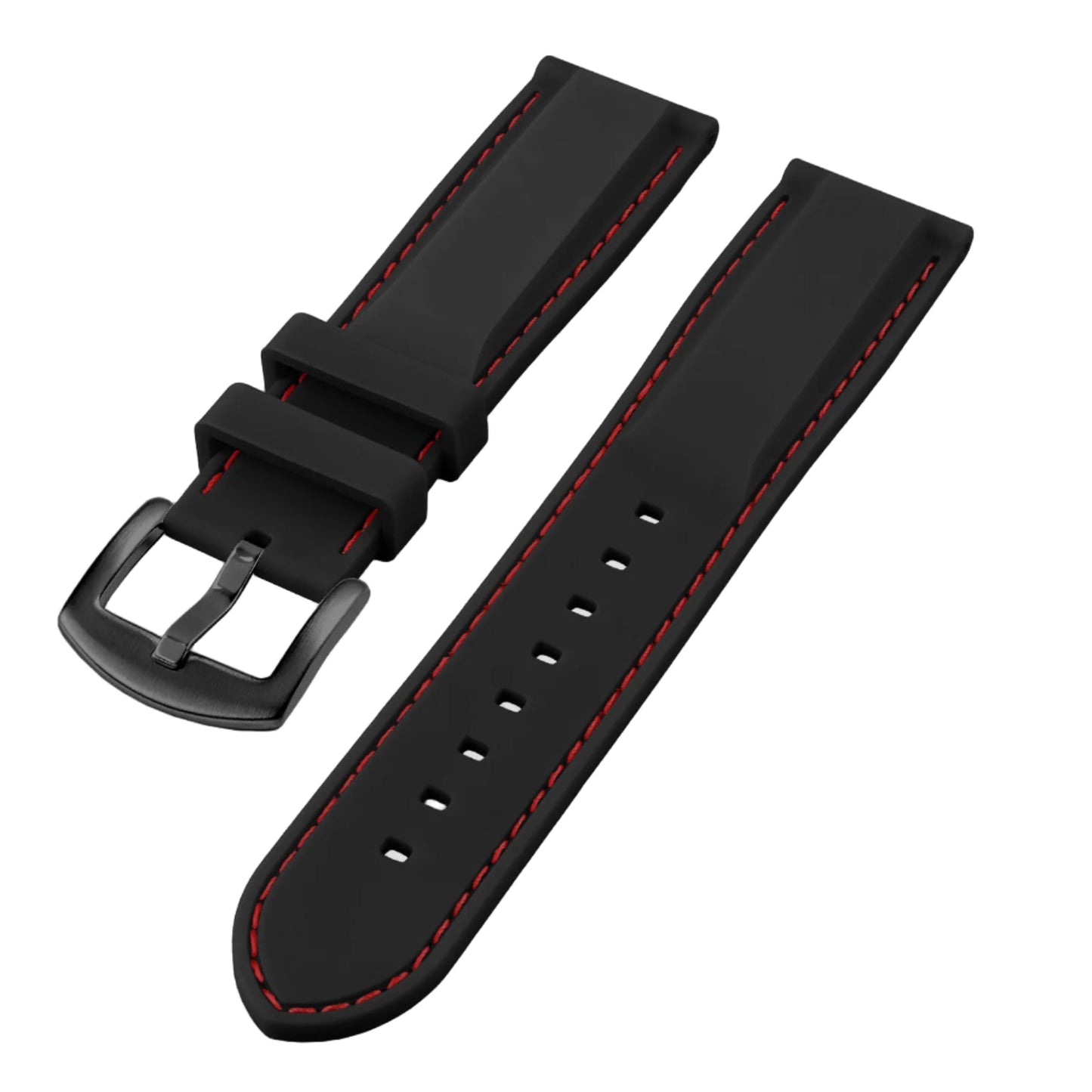 Soft Rubber Watch Strap – 20/22mm | Wellstraps™