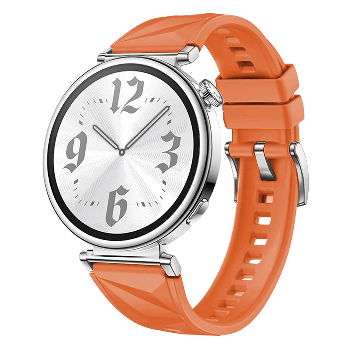 Slim Rubber Strap For Smartwatch – 18mm Replacement Band | Wellstraps™ Wellstraps