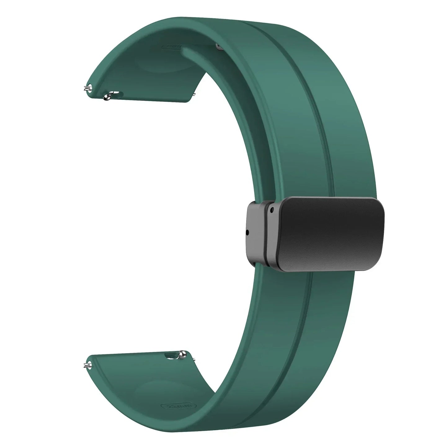 Rubber Watch Strap – Magnetic Buckle – 20 mm | Wellstraps™ Wellstraps