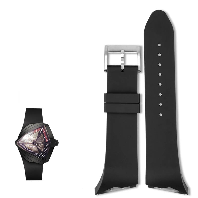 Rubber Watch Strap – 25mm | Wellstraps™