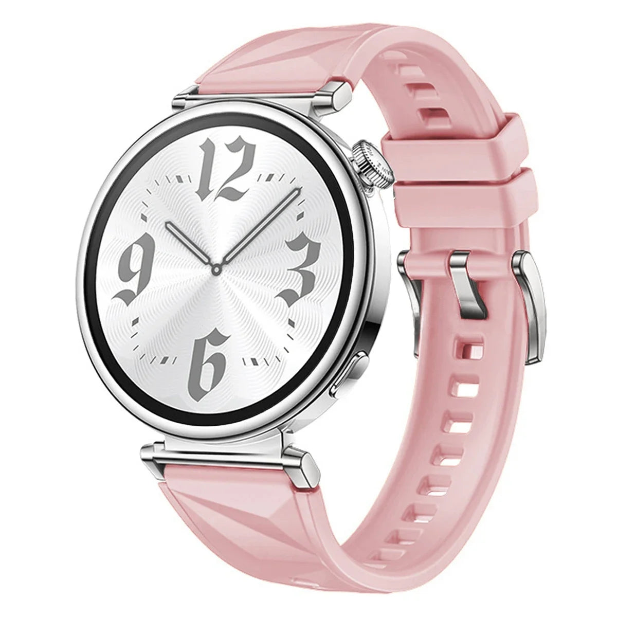Slim Rubber Strap For Smartwatch – 18mm Replacement Band | Wellstraps™ Wellstraps