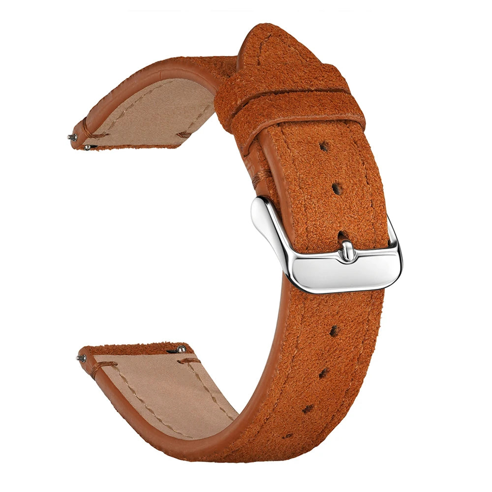 Suede Leather Watch Strap – 18/20/22mm Wellstraps™